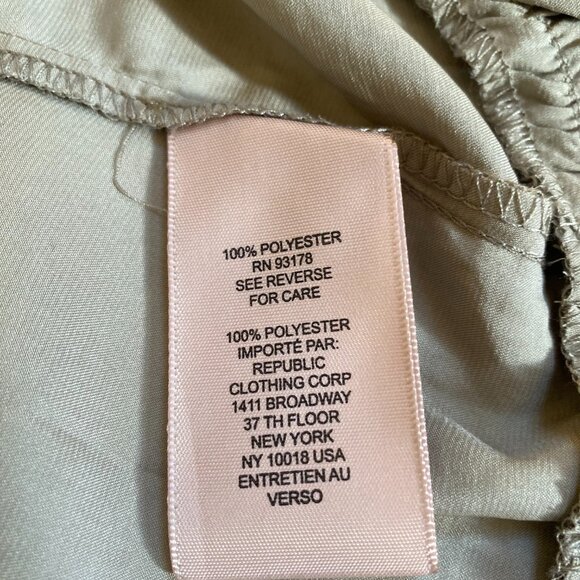 PHILOSOPHY taupe gray tiered maxi skirt, sz S. - Picture 8 of 8